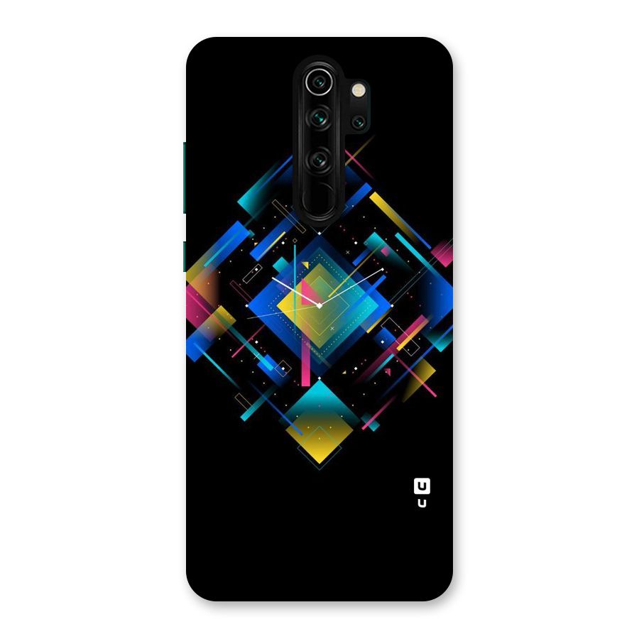 Abstract Clock Back Case for Redmi Note 8 Pro