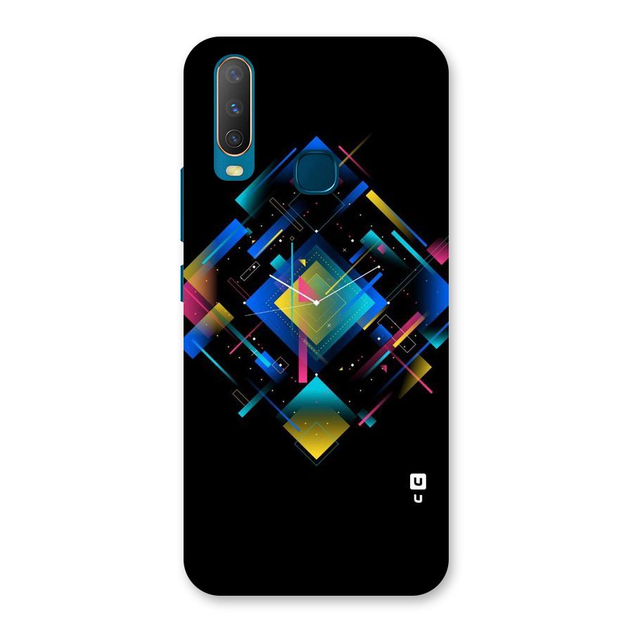 Abstract Clock Back Case for Vivo Y15