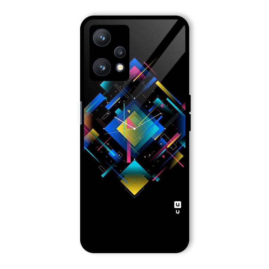 Abstract Clock Glass Back Case for Realme 9 Pro 5G