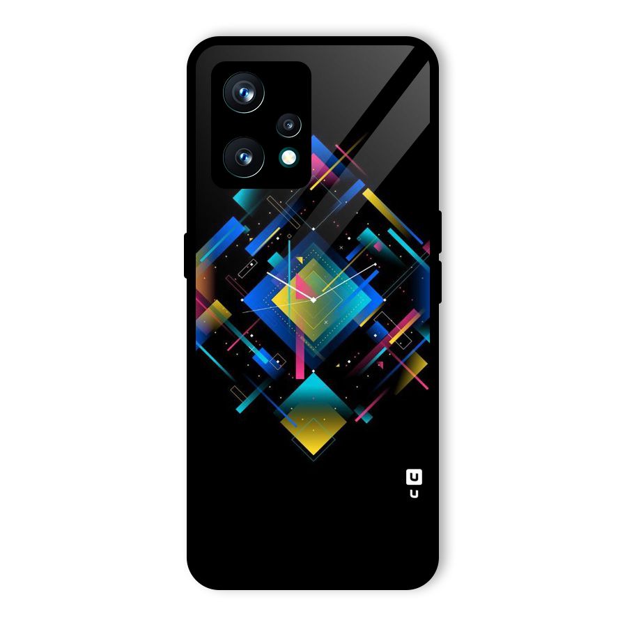 Abstract Clock Glass Back Case for Realme 9 Pro Plus 5G