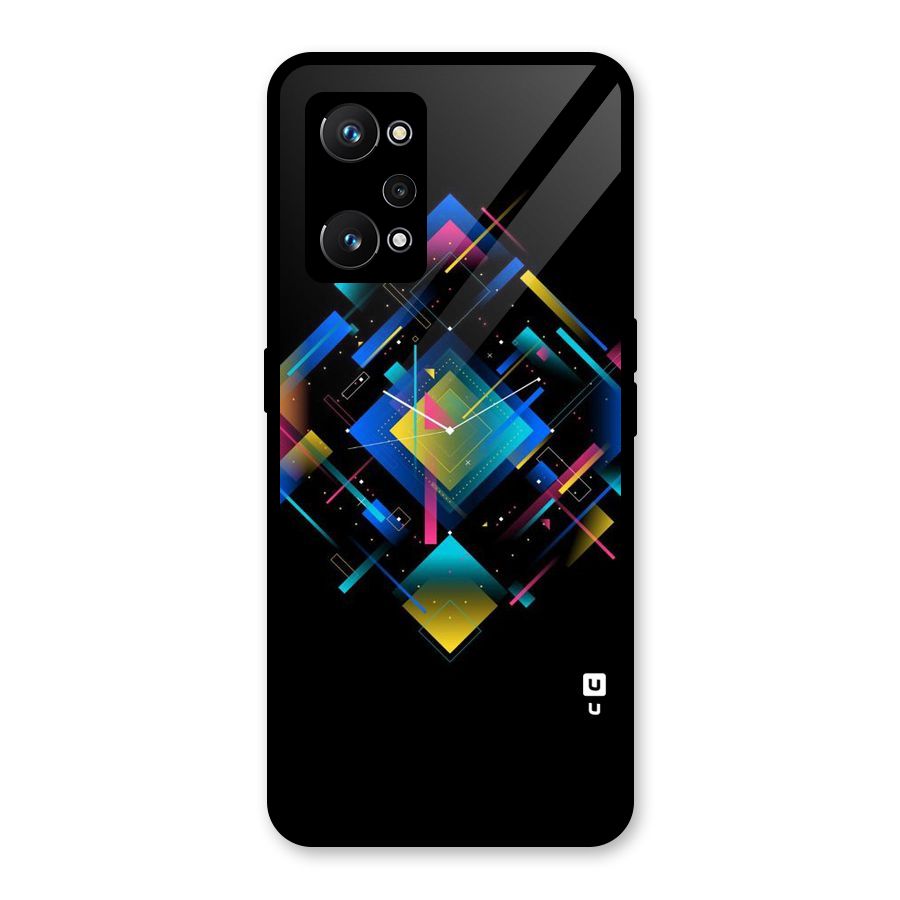 Abstract Clock Glass Back Case for Realme GT Neo 3T