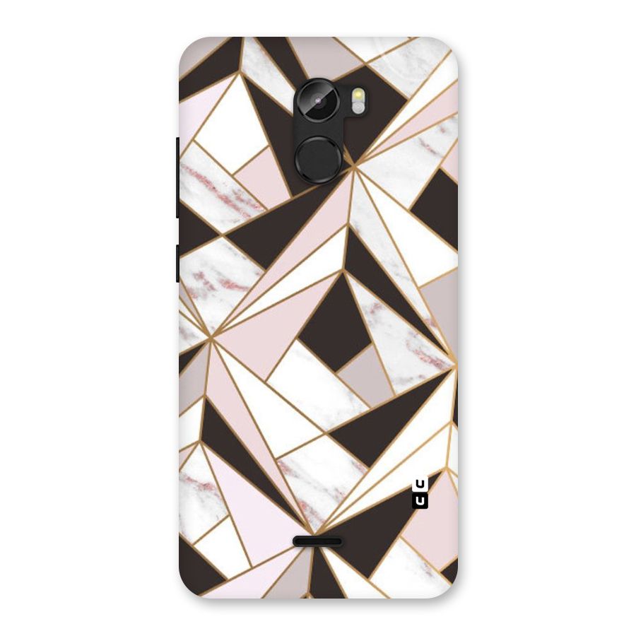 Abstract Corners Back Case for Gionee X1