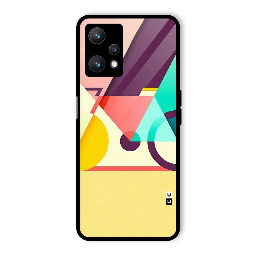 Abstract Cycle Glass Back Case for Realme 9 Pro 5G