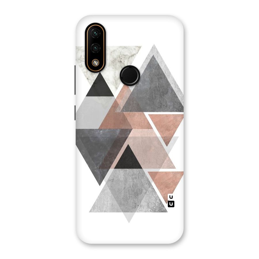 Abstract Diamond Pink Design Back Case for Lenovo A6 Note