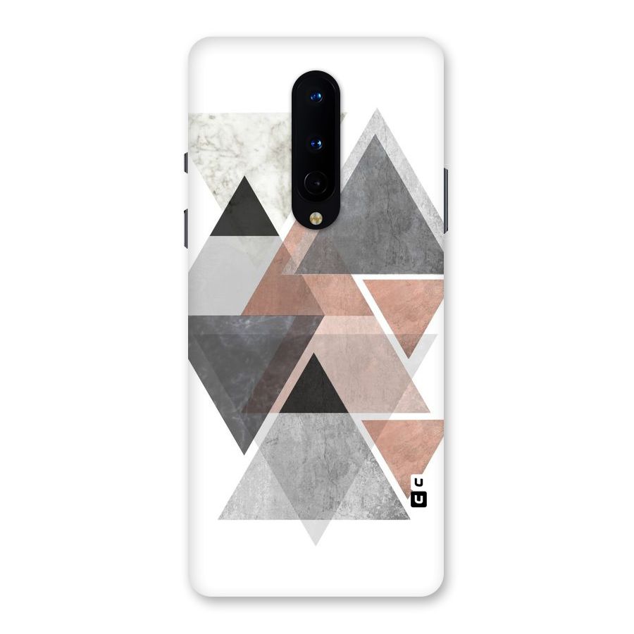 Abstract Diamond Pink Design Back Case for OnePlus 8