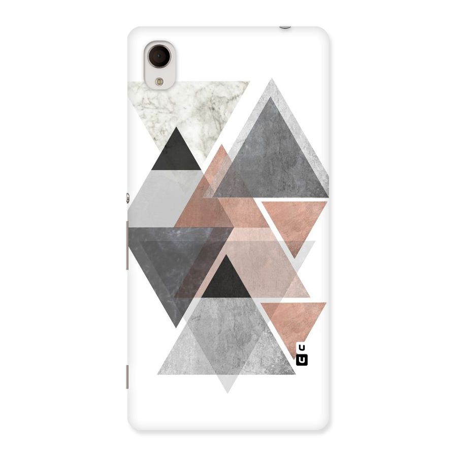 Abstract Diamond Pink Design Back Case for Sony Xperia M4