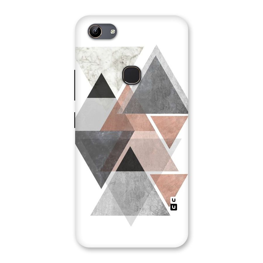 Abstract Diamond Pink Design Back Case for Vivo Y81