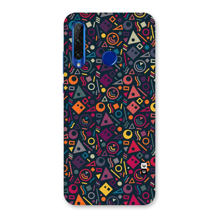 Abstract Figures Back Case for Honor 20i