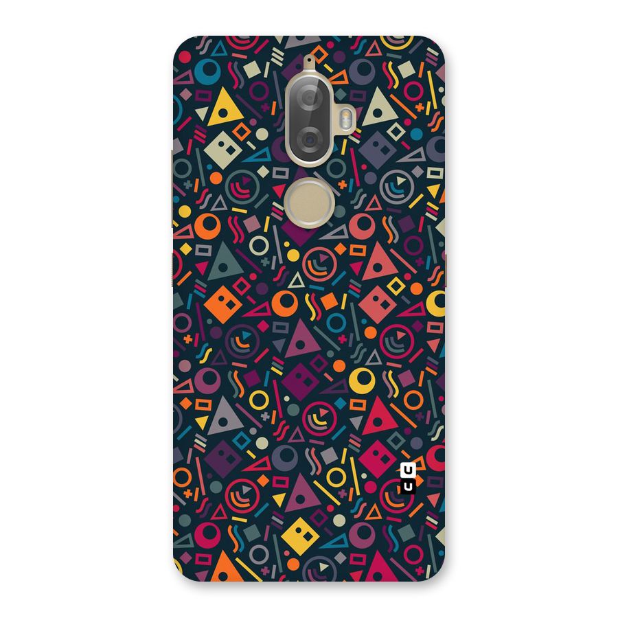 Abstract Figures Back Case for Lenovo K8 Plus