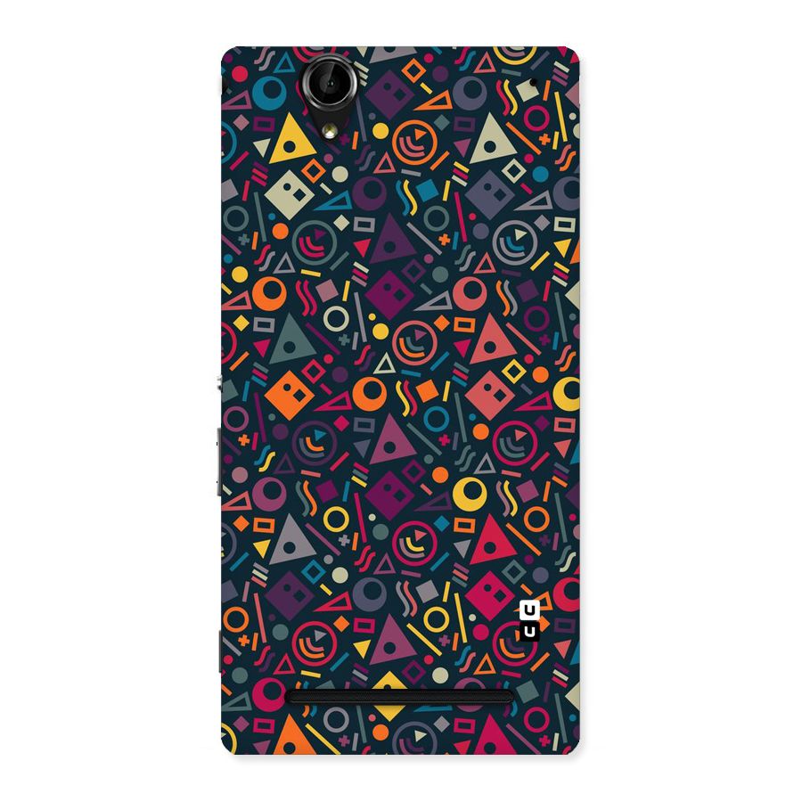 Abstract Figures Back Case for Sony Xperia T2