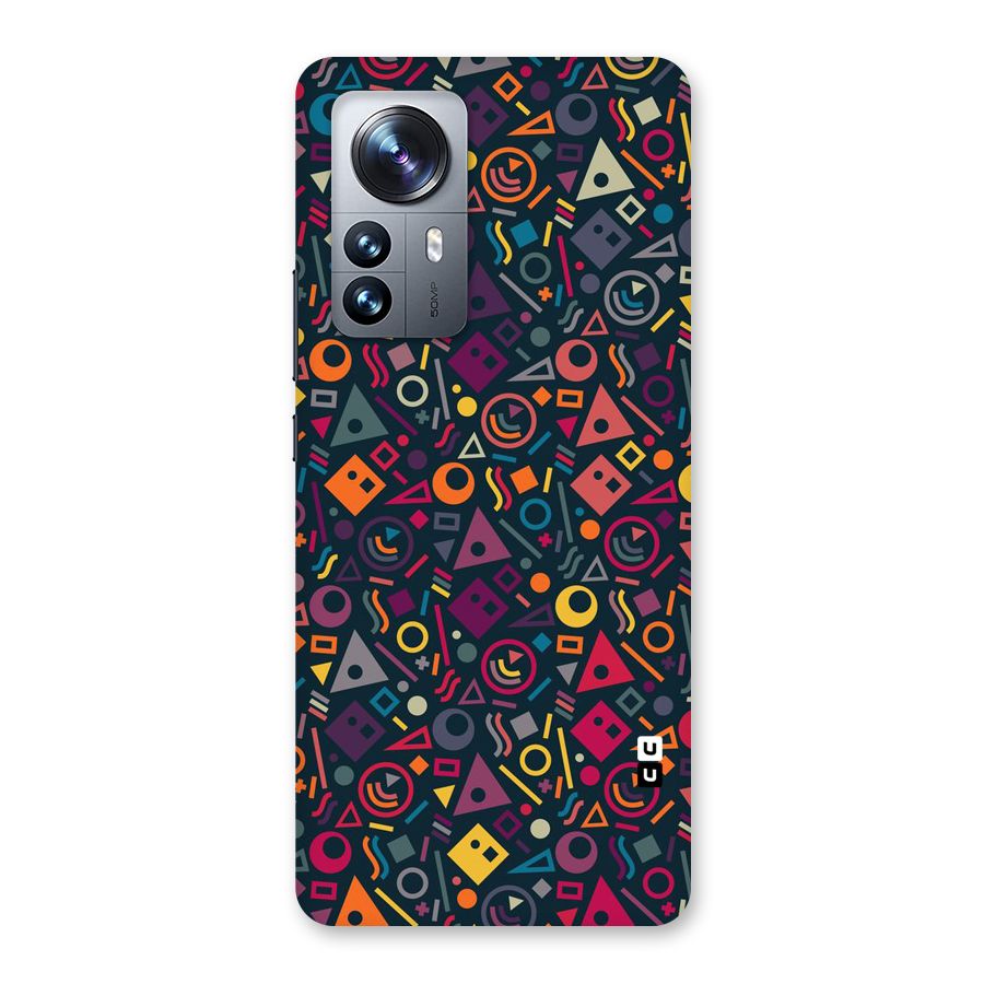 Abstract Figures Back Case for Xiaomi 12 Pro