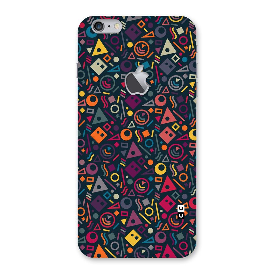 Abstract Figures Back Case for iPhone 6 Plus 6S Plus Logo Cut