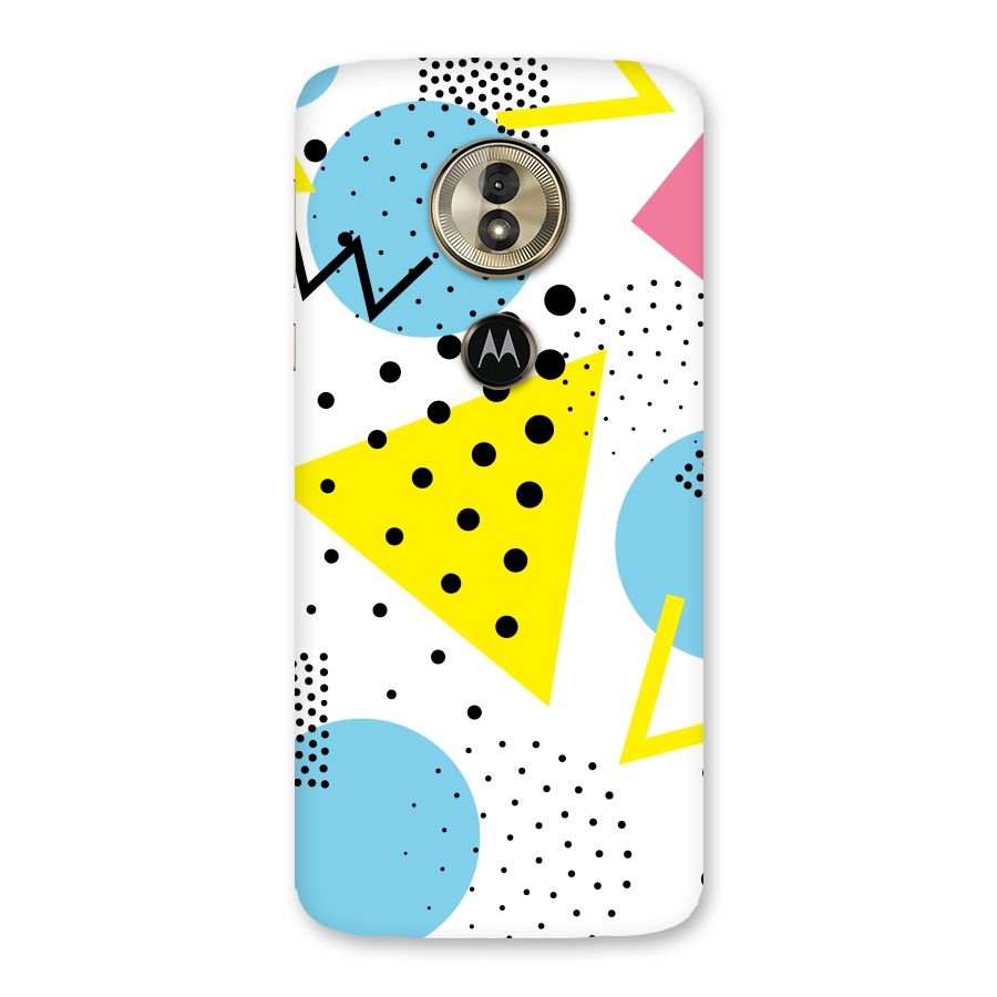 Abstract Geometry Back Case for Moto G6 Play