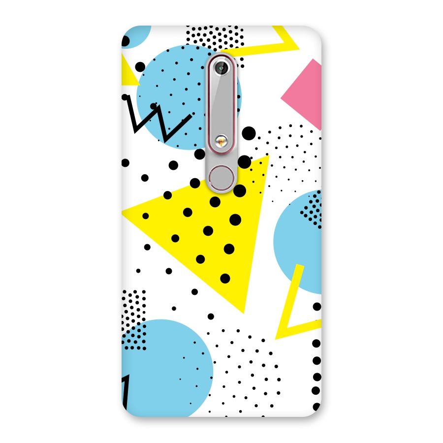 Abstract Geometry Back Case for Nokia 6.1
