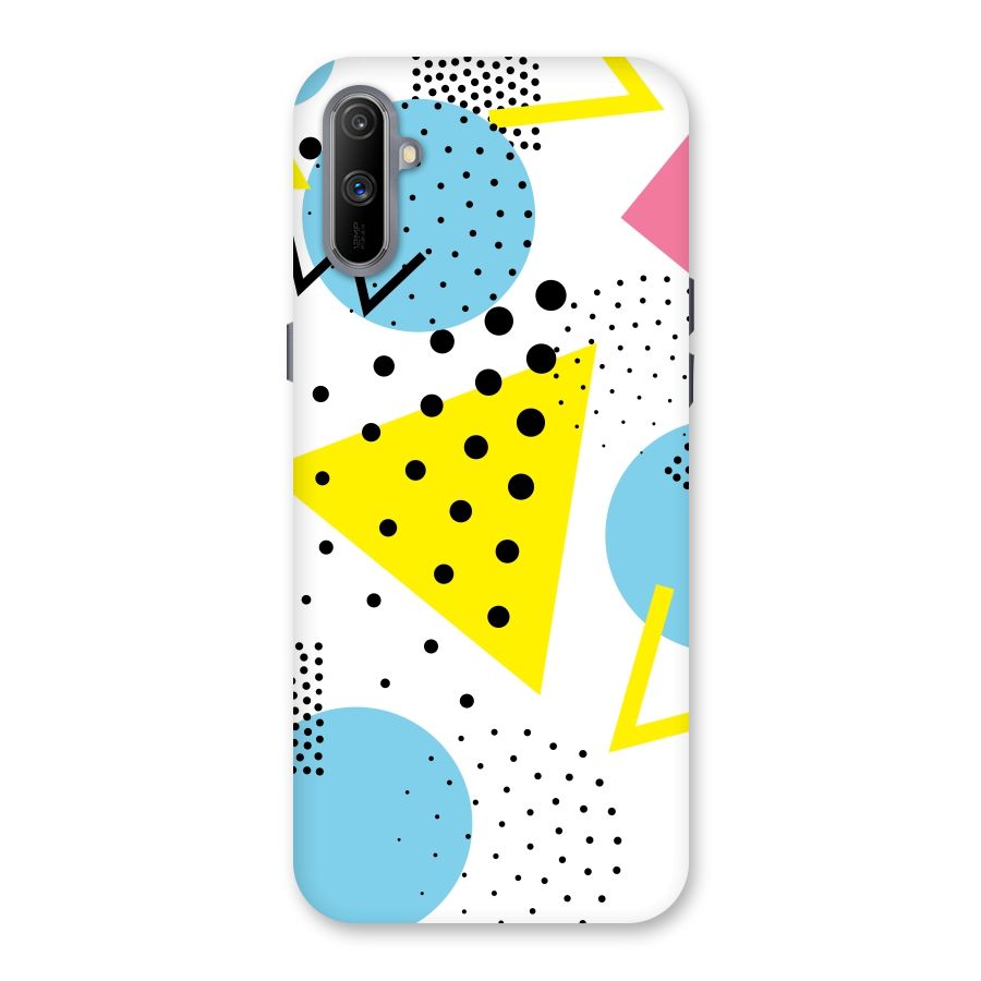 Abstract Geometry Back Case for Realme C3