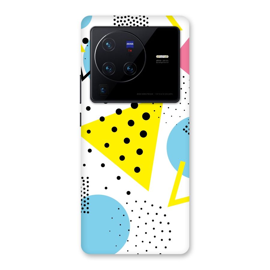 Abstract Geometry Back Case for Vivo X80 Pro
