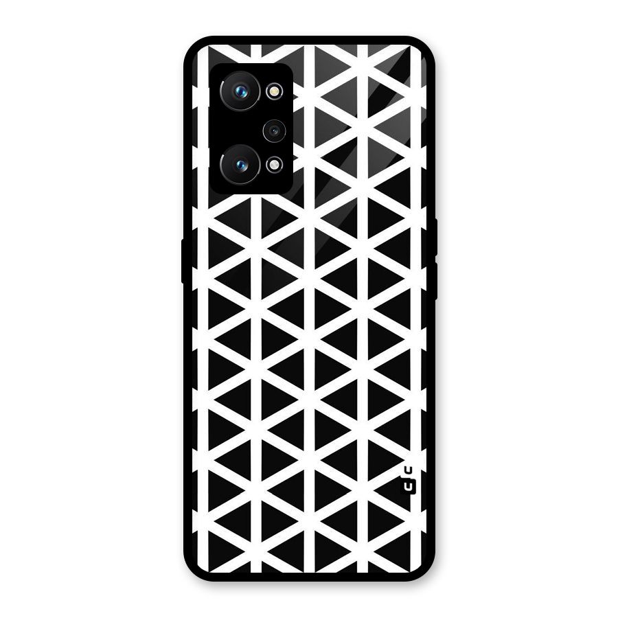 Abstract Geometry Maze Glass Back Case for Realme GT Neo 3T