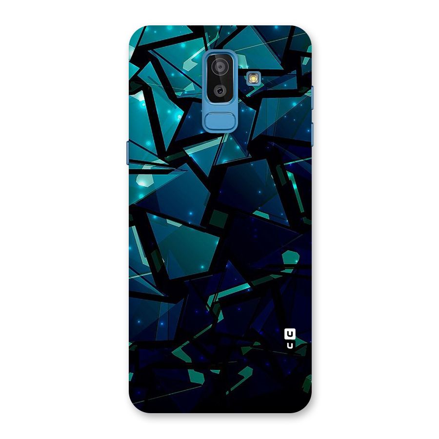 Abstract Glass Design Back Case for Galaxy On8 (2018)