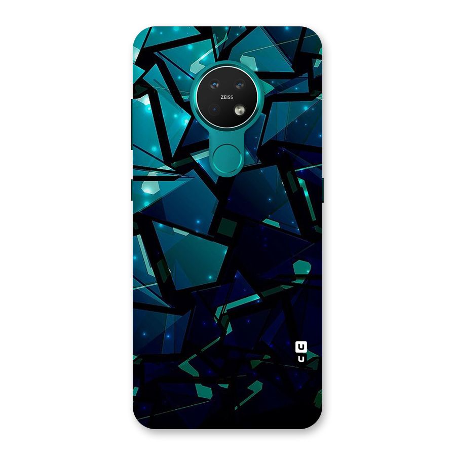 Abstract Glass Design Back Case for Nokia 7.2