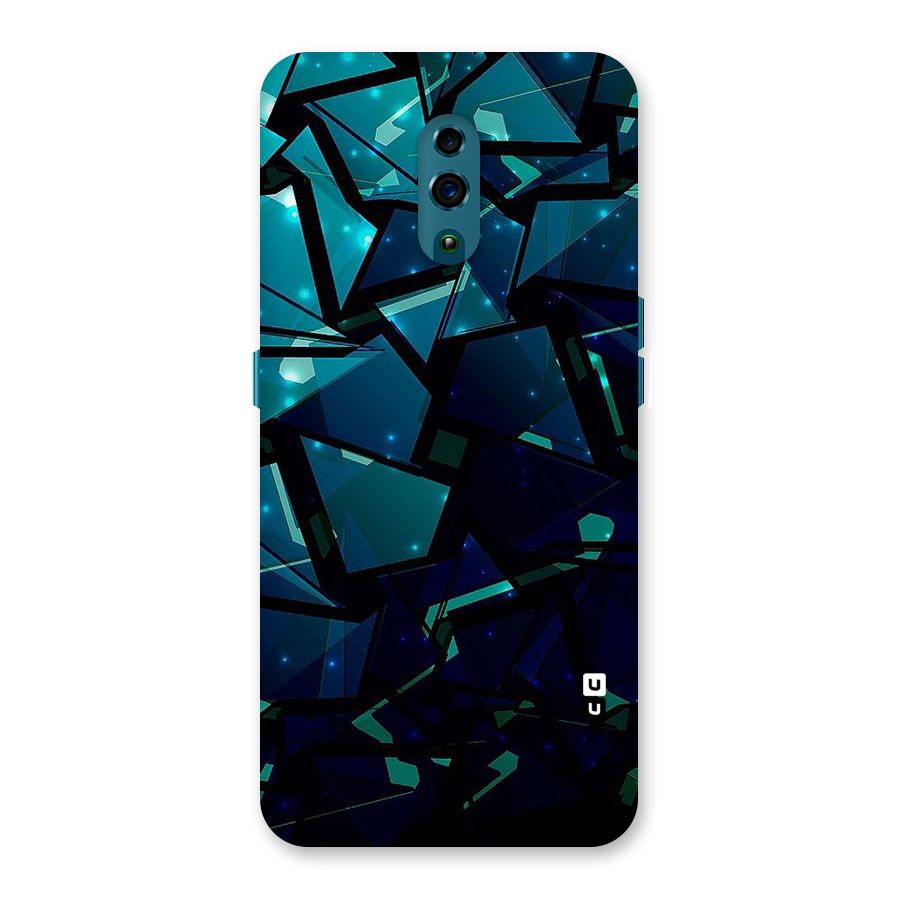 Abstract Glass Design Back Case for Oppo Reno