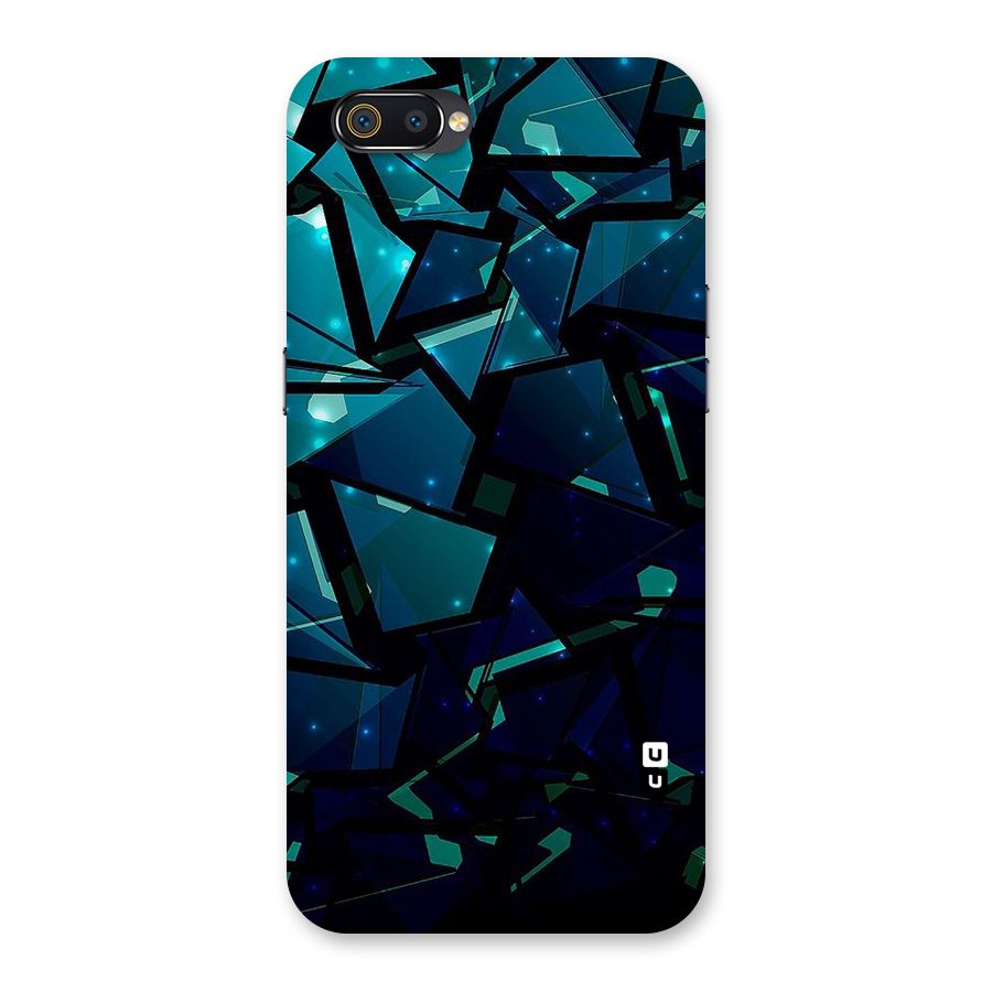 Abstract Glass Design Back Case for Realme C2