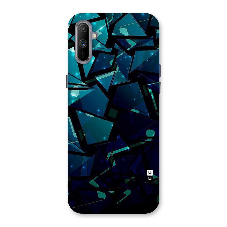 Abstract Glass Design Back Case for Realme C3