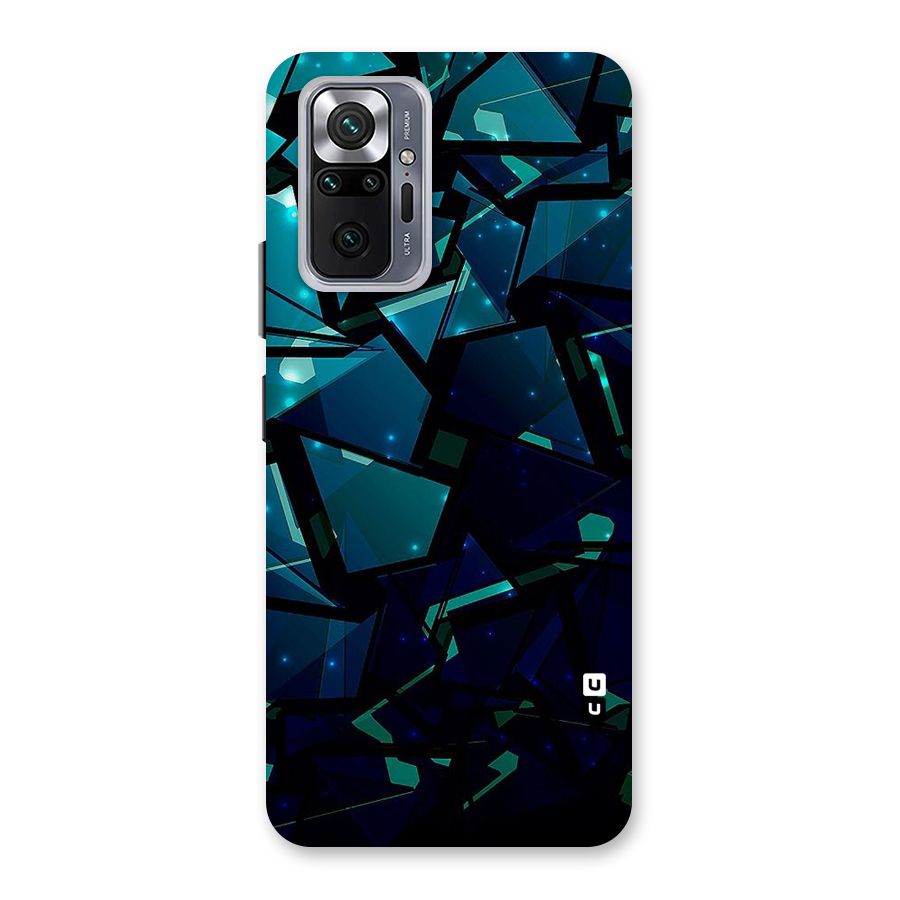 Abstract Glass Design Back Case for Redmi Note 10 Pro