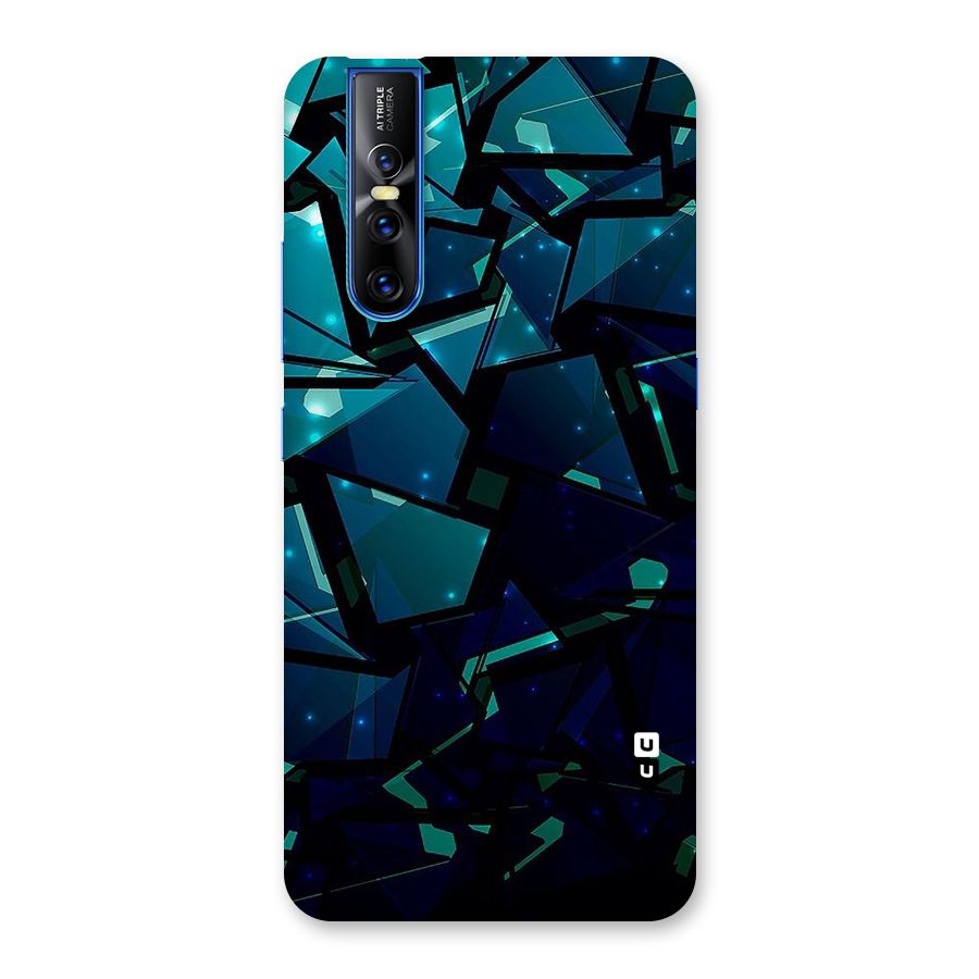 Abstract Glass Design Back Case for Vivo V15 Pro