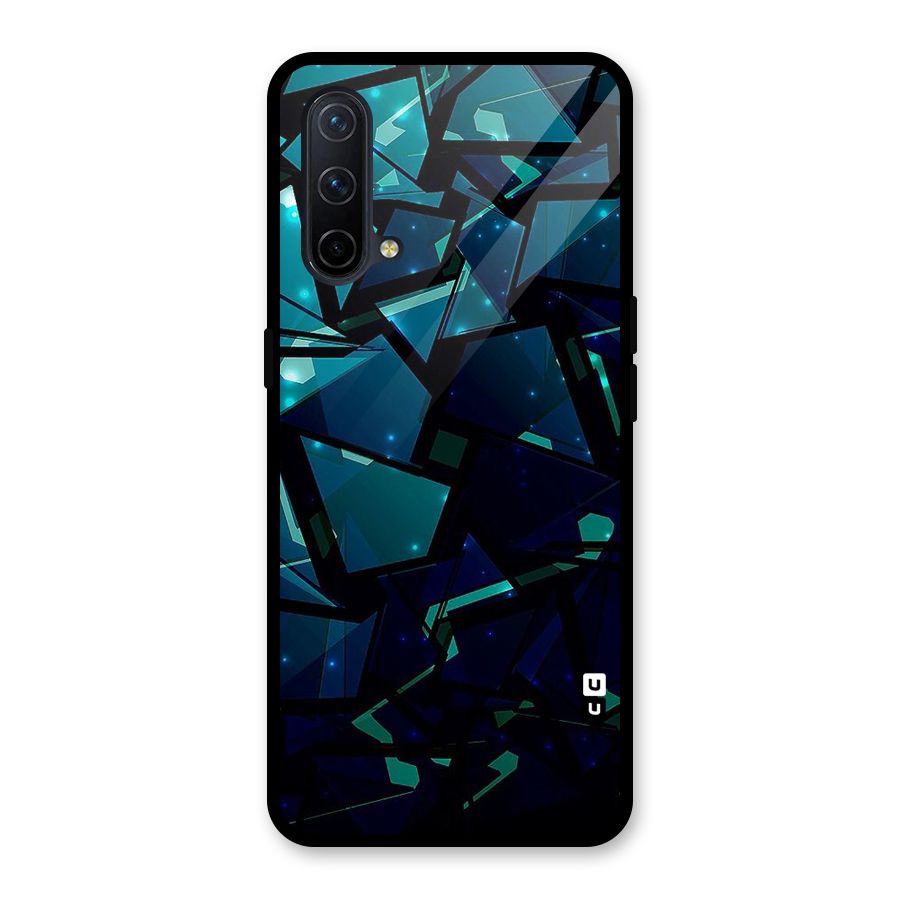 Abstract Glass Design Glass Back Case for OnePlus Nord CE 5G