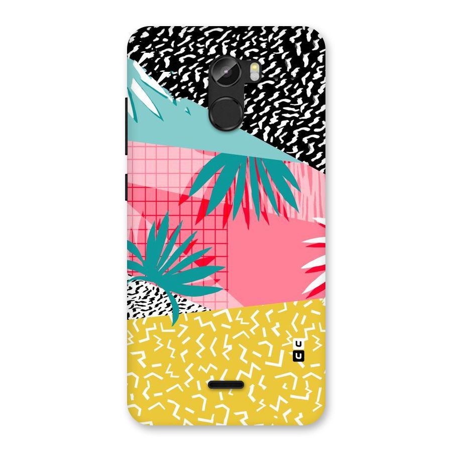 Abstract Grass Hues Back Case for Gionee X1
