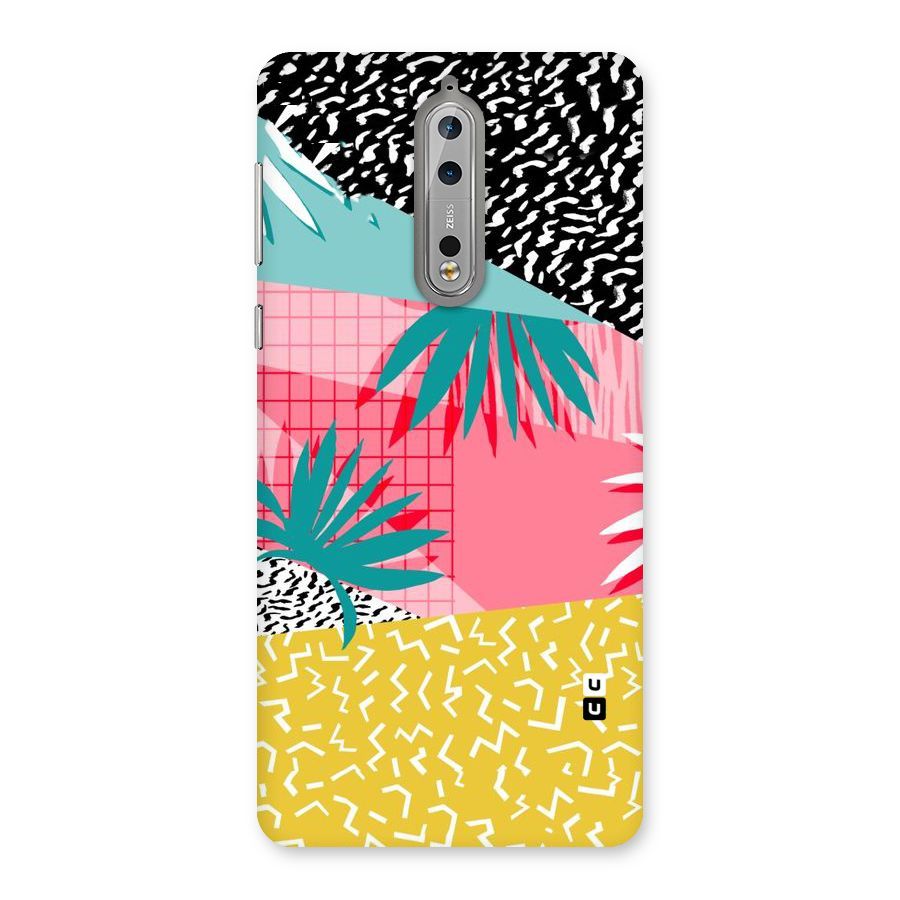 Abstract Grass Hues Back Case for Nokia 8