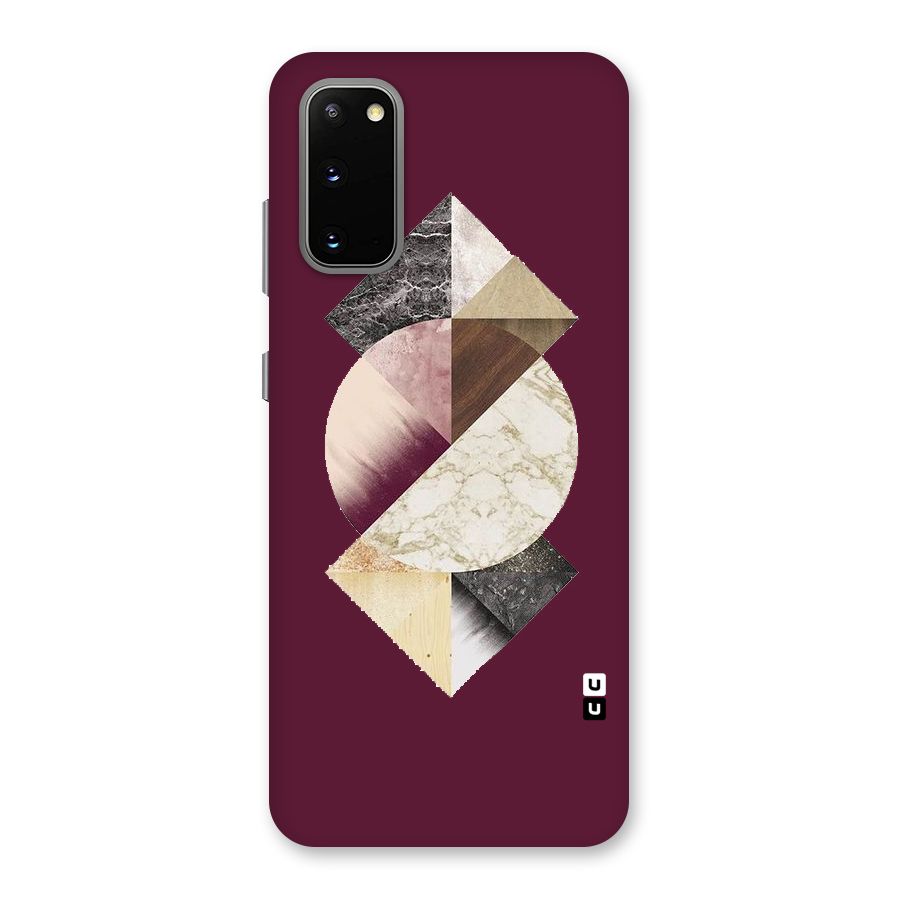 Abstract Marble Pattern Back Case for Galaxy S20