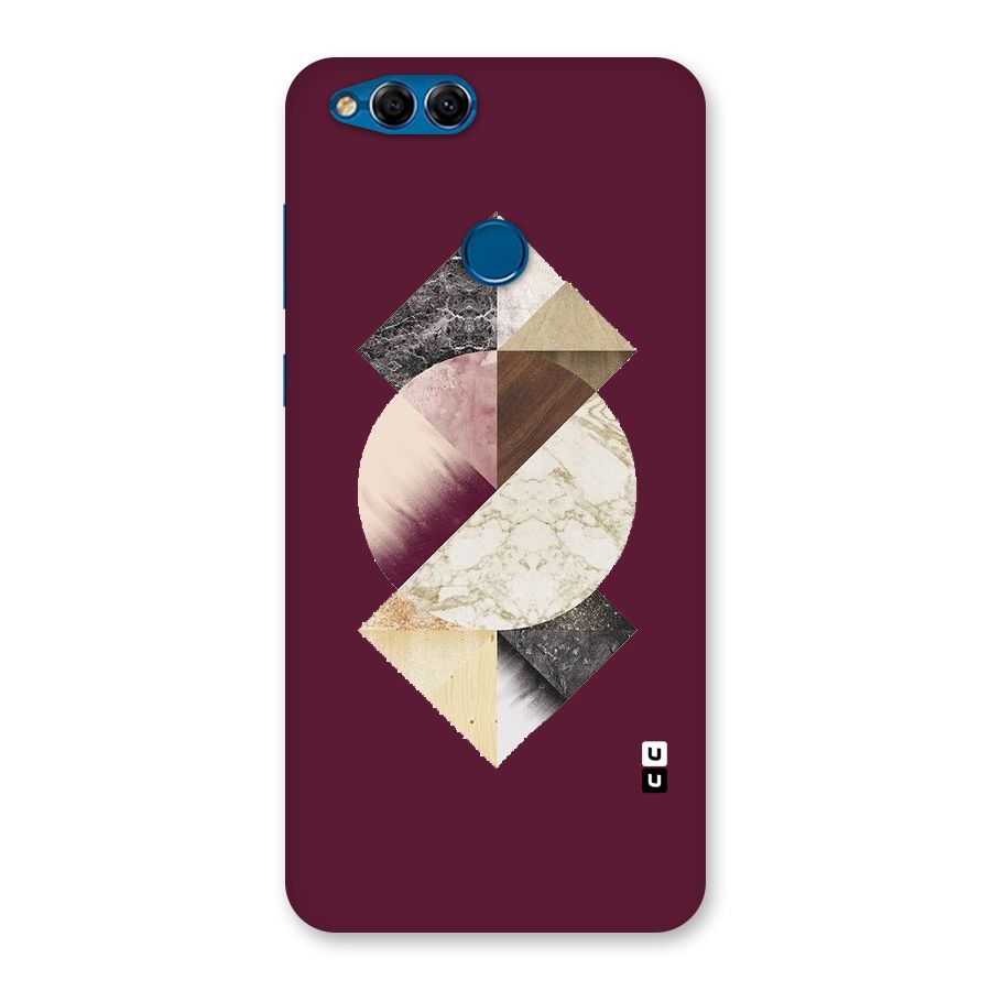 Abstract Marble Pattern Back Case for Honor 7X