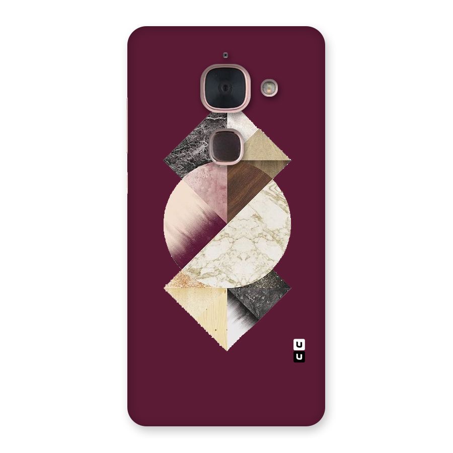 Abstract Marble Pattern Back Case for Le Max 2