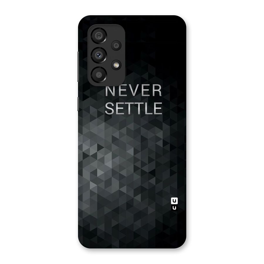 Abstract No Settle Back Case for Galaxy A33 5G