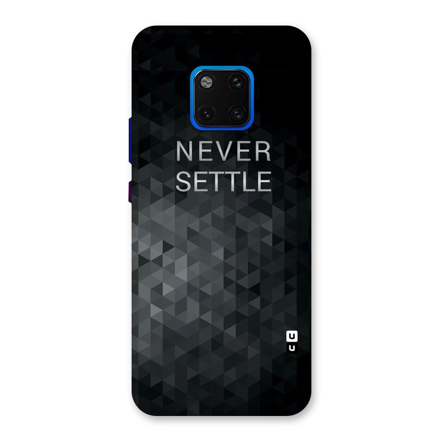 Abstract No Settle Back Case for Huawei Mate 20 Pro