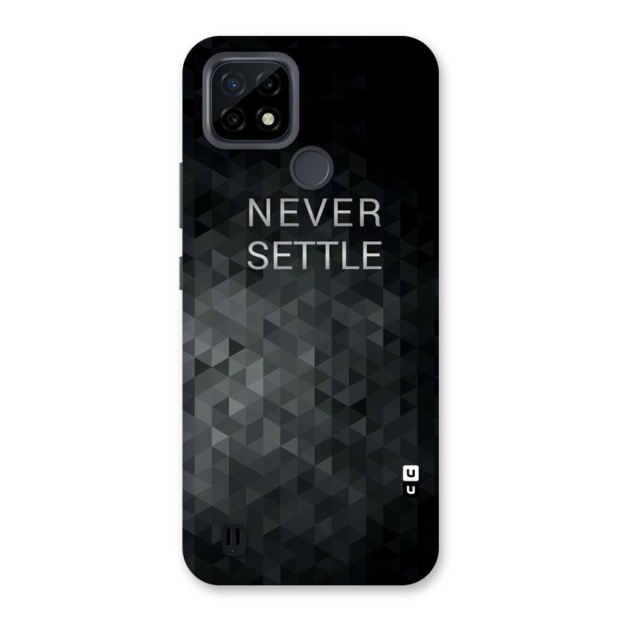 Abstract No Settle Back Case for Realme C21