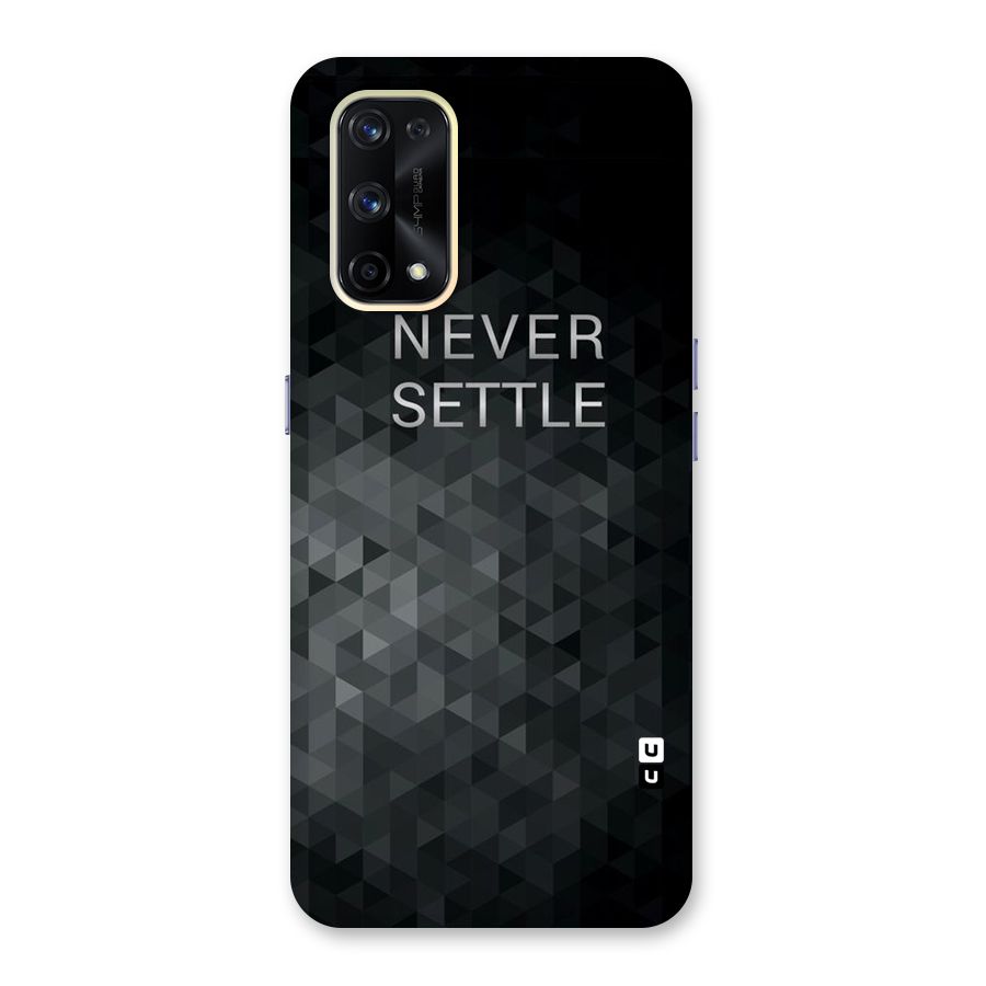 Abstract No Settle Glass Back Case for Realme X7 Pro