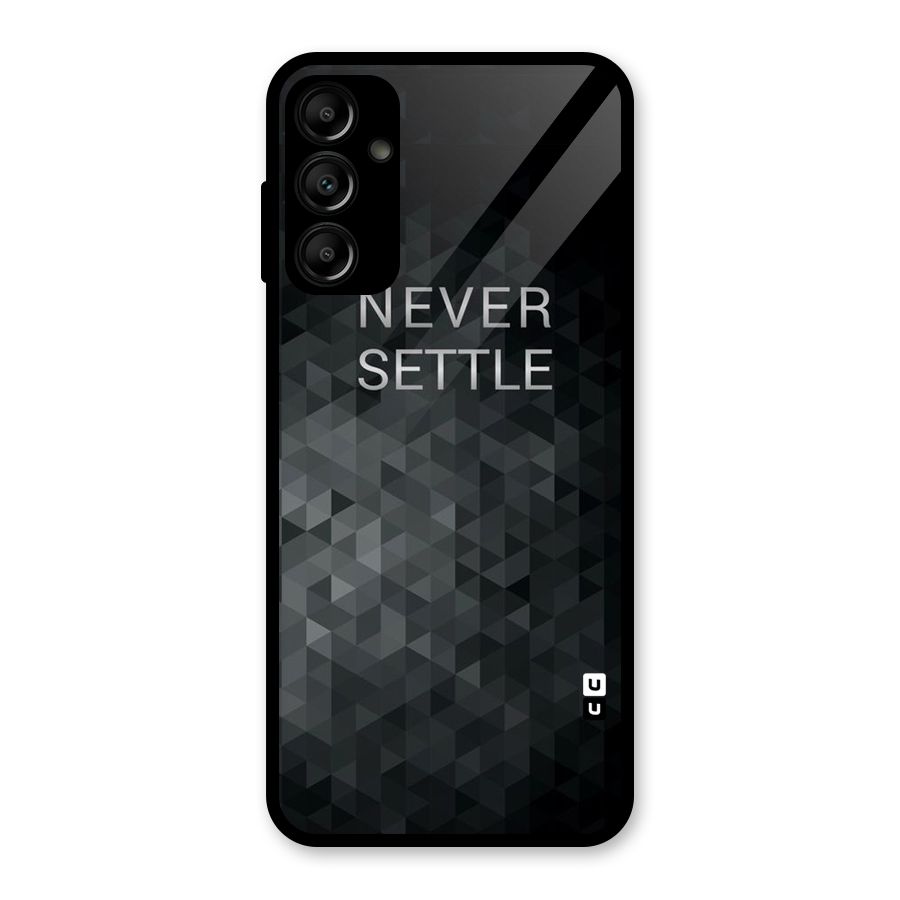 Abstract No Settle Glass Back Case for Galaxy A14 5G