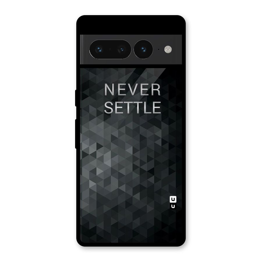 Abstract No Settle Glass Back Case for Google Pixel 7 Pro