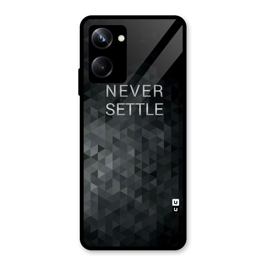 Abstract No Settle Glass Back Case for Realme 10 Pro