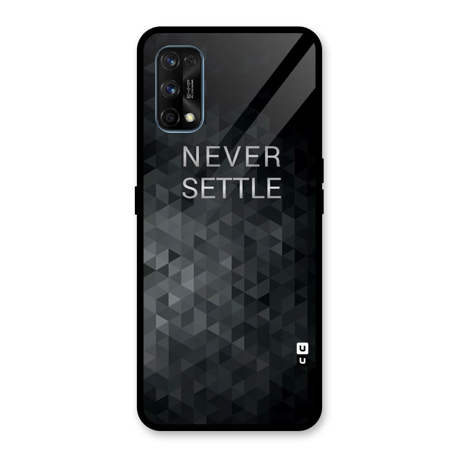 Abstract No Settle Glass Back Case for Realme 7 Pro