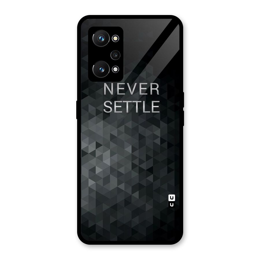 Abstract No Settle Glass Back Case for Realme GT Neo 3T
