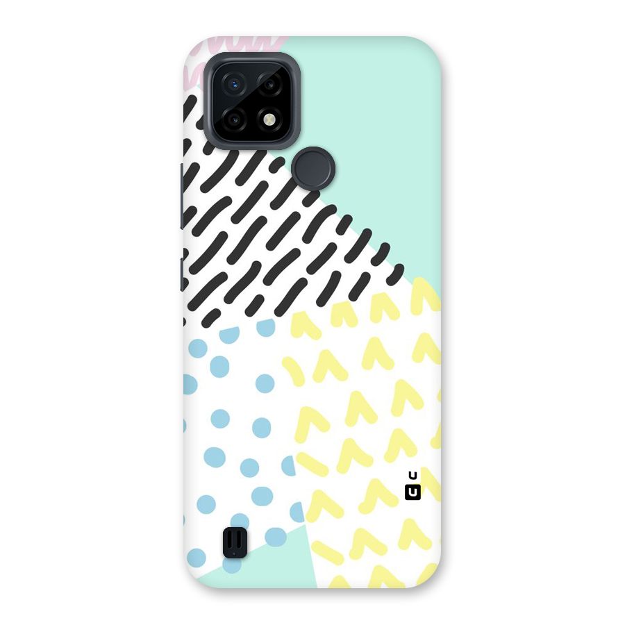 Abstract Pastel Back Case for Realme C21