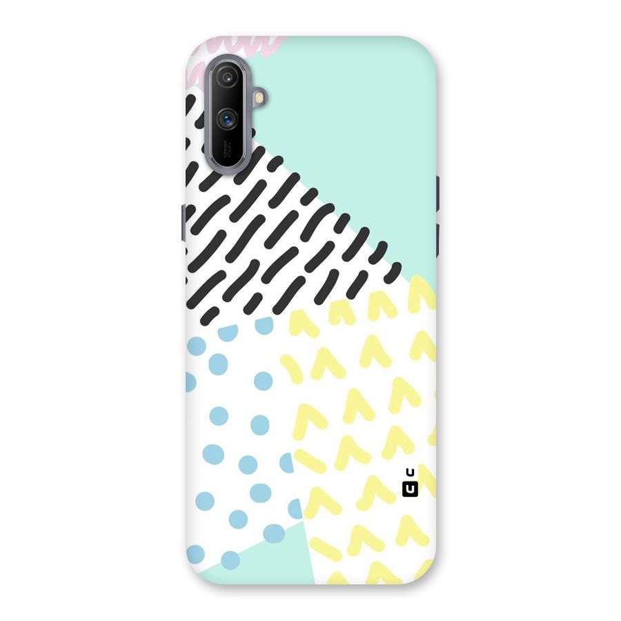Abstract Pastel Back Case for Realme C3