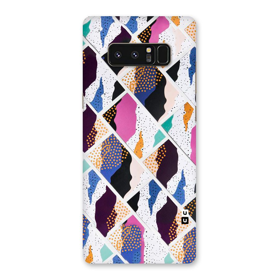 Abstract Polka Back Case for Galaxy Note 8