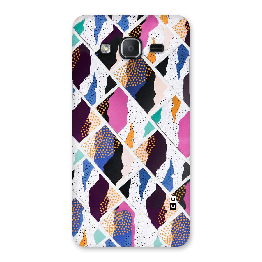 Abstract Polka Back Case for Galaxy On7 2015