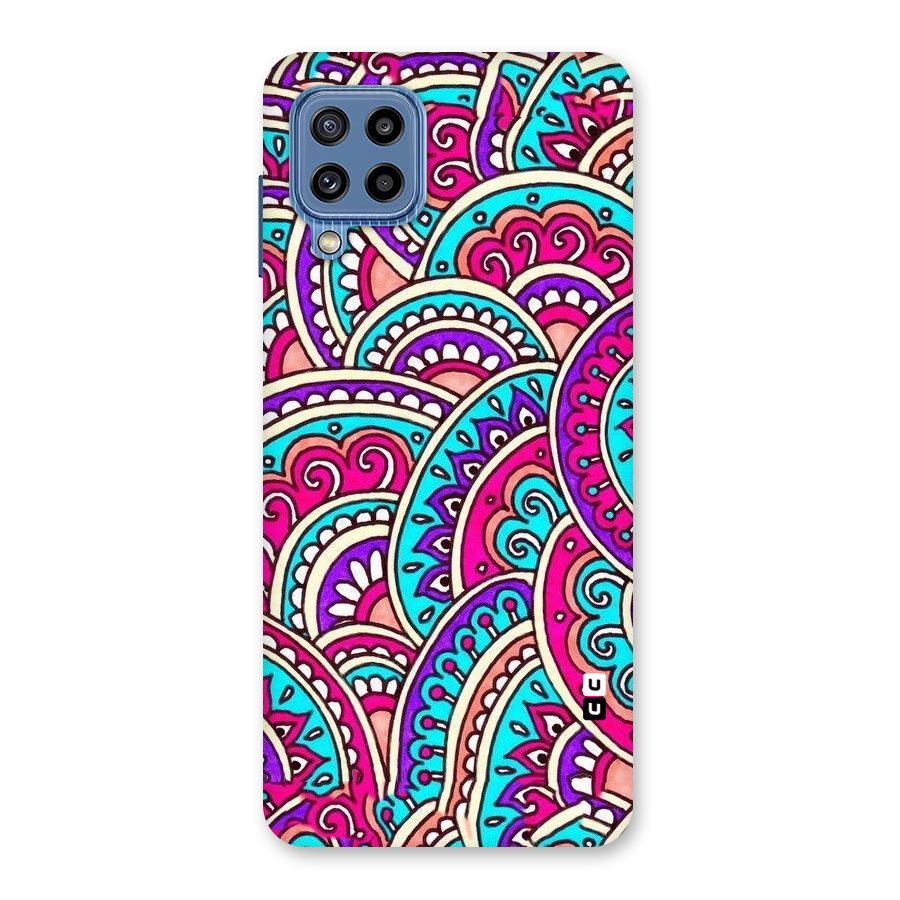 Abstract Rangoli Design Back Case for Galaxy M32