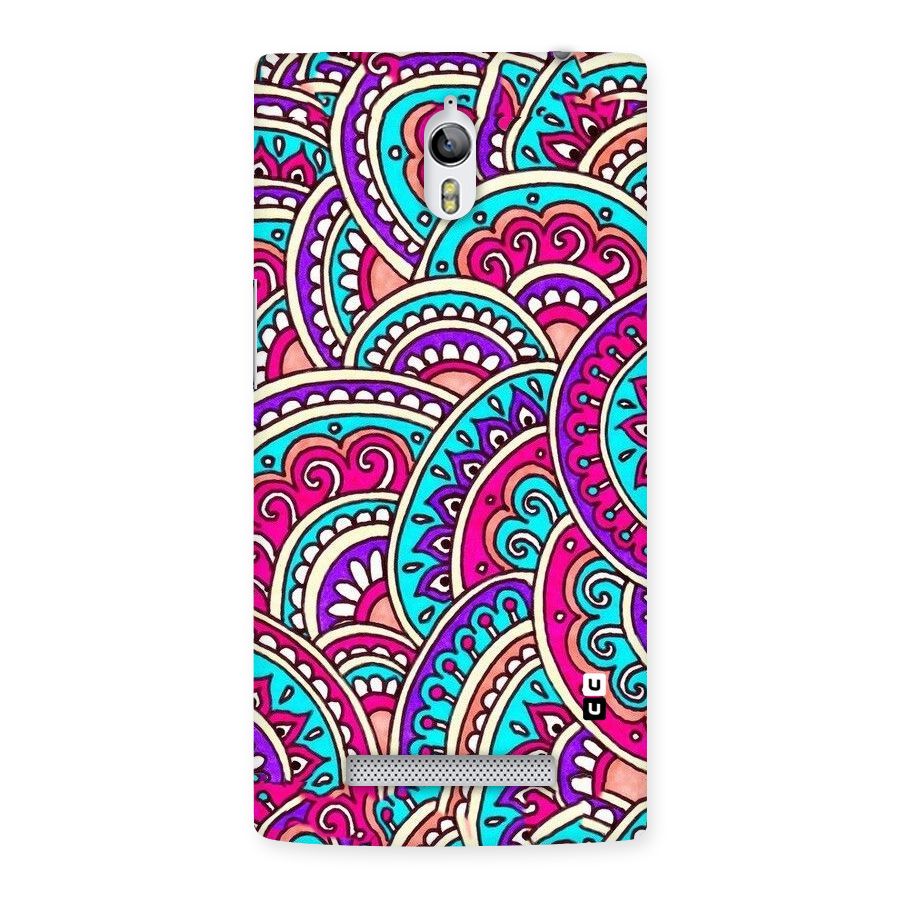 Abstract Rangoli Design Back Case for Oppo Find 7