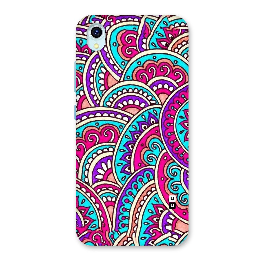 Abstract Rangoli Design Back Case for Vivo Y1s